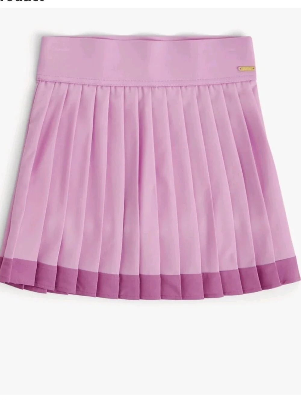 Justice Girl's Colorblock Pleated Active Skort,